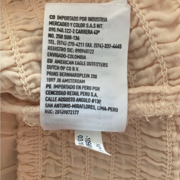 AMERICAN Eagle Peach Lace Sleeveless Top Size XS - Picture 8 of 14